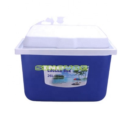 popular cheap plastic insulated picnic ice cooler box with handle